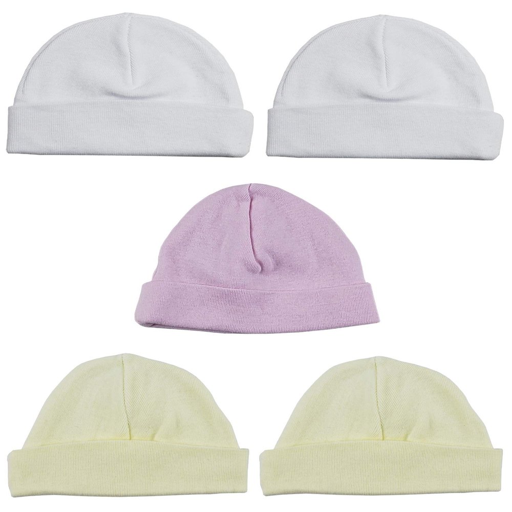 bambini Girls Baby Cap (Pack of 5)