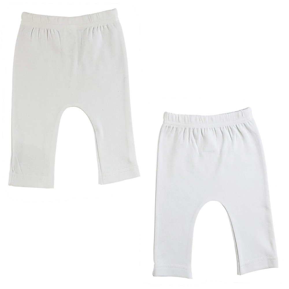 bambini Infant Pants - 2 Pack White