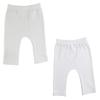 bambini Infant Pants - 2 Pack White
