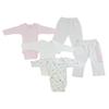 Bambini Infant Girls Long Sleeve One Piece and Track Sweatpants view 1