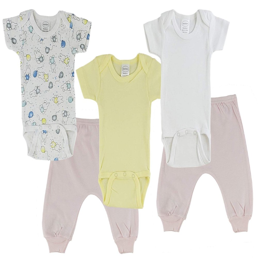 bambini Infant Onezies and Joggers - Large