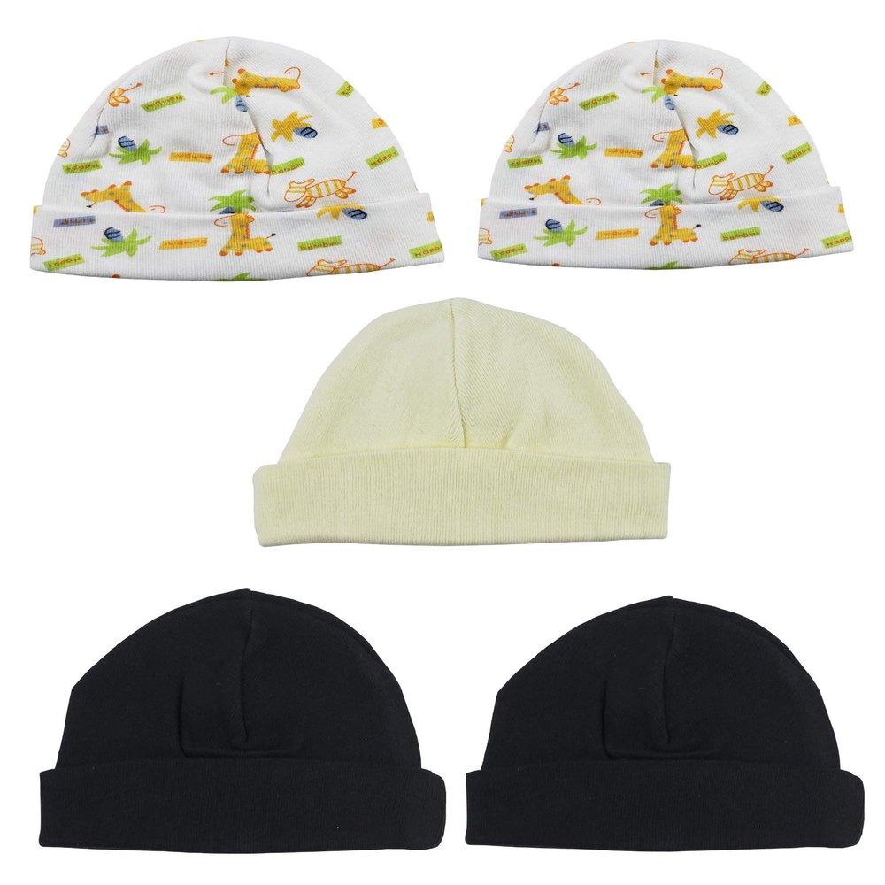 bambini Beanie Baby Caps (Pack of 5)