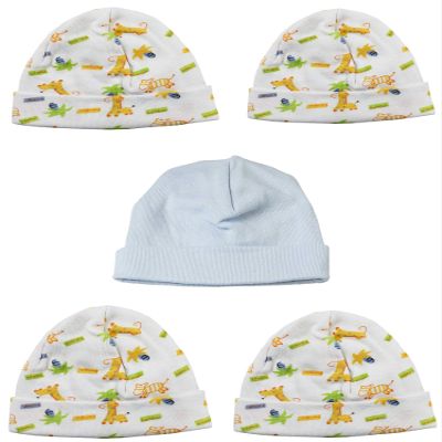 bambini Boys Baby Caps (Pack of 5)