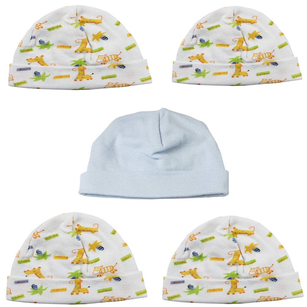 bambini Boys Baby Caps (Pack of 5)