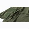 AKARMY Men's Military Short Sleeve T-Shirt, Tactical Cargo Pullover Polo Shirts, Outdoor Camo Shirt with 1/4 Zipper 0312 ArmyGreen view 2