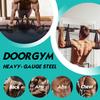 Yes4All Door Pull Up Bar, Heavy Duty Hanging Bar, Pull Up Bar for Doorway, Supports up to 300 lb, Multi-Grip Foam Handles, Fits 30" to 38" Door Frames, Easy Installation for Home Gym Use, Black view 4