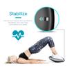 EVERYMILE Wobble Balance Board, Exercise Balance Stability Trainer Portable Balance Board with Handle for Workout Core Trainer Physical Therapy & Gym Diameter No-Skid Surface 15.7" Gray view 4