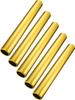 Zhehao Aluminum Field Race Batons - Running Batons for Students, Office, Clark, Outdoor - 5 Pieces (Gold) view 1