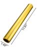 Zhehao Aluminum Field Race Batons - Running Batons for Students, Office, Clark, Outdoor - 5 Pieces (Gold) view 2