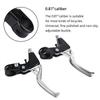 Alomejor Brake Levers 1 Pair Aluminium Alloy Cycling Brake Level Handles Brake Levers for Road Mountain Bike(Silver) view 4