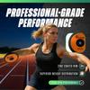 4THROWS High Spin Competition Discus for Track & Field, High School, College, Men & Women 83% Rim Weight, IAAF World Athletics Certified with Free Carry Bag, Neon Orange and Black, 1kg view 2