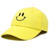DALIX Smile Baseball Cap Smiling Face Happy Dad Hat Men Women Teens in Yellow view 4