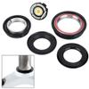 Bicycle Headset, 44mm-56mm Tapered Straight Front Fork CNC AL6061 for Durable Performance view 2