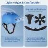 KAMUGO Kids Adjustable Helmet, Suitable for Toddler Kids Ages 2-8 Boys Girls, Multi-Sport Safety Cycling Skating Scooter Helmet (Blue, Small) view 4