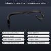 Gravel drop bars Carbon Road Bike Handlebars RXL SL Carbon Handlebars Road Bike Handlebars 31.8 Drop Bars Handlebars Black UD Glossy Drop 123mm Reach 77mm External Cables 31.8x400mm view 3