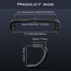 Gravel drop bars Carbon Road Bike Handlebars RXL SL Carbon Handlebars Road Bike Handlebars 31.8 Drop Bars Handlebars Black UD Glossy Drop 123mm Reach 77mm External Cables 31.8x400mm view 4