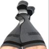 MEDSTITCH USA Compression Socks for Men & Women Compressed at 20-30 mmhg Medical (Gray, L/XL 9-14 usa) view 2