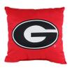 College Covers Everything Comfy Georgia Bulldogs 16" Decorative Pillow Reversible 2 Unique Sides view 1
