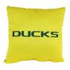 College Covers Everything Comfy Oregon Ducks 16" Decorative Pillow Reversible 2 Unique Sides view 2
