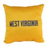 College Covers Everything Comfy West Virginia Mountaineers 16" Decorative Pillow Reversible 2 Unique Sides view 2