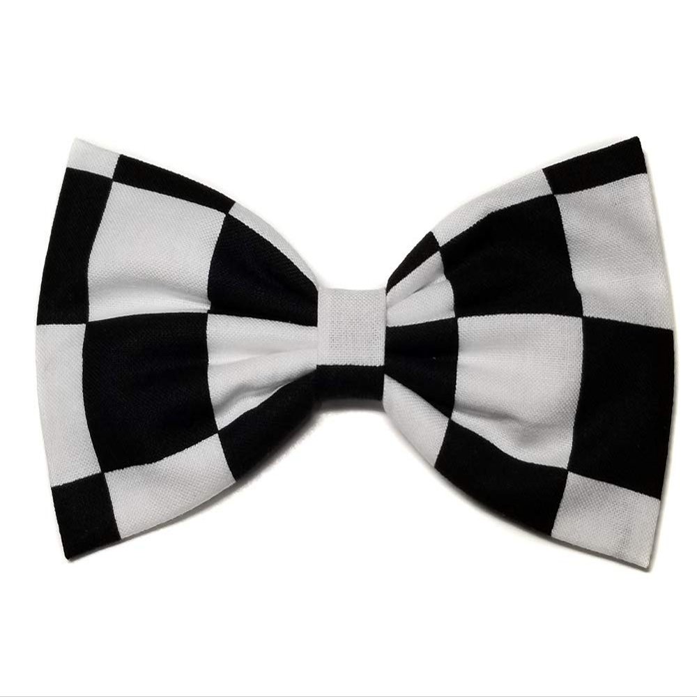 EmilyRose Couture Special Prints Hairbows- Music Notes, Houndstooth,argyle, Nascar, Cammo (Group 2 of 2) (Headband, Checkerboard)