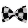 EmilyRose Couture Special Prints Hairbows- Music Notes, Houndstooth,argyle, Nascar, Cammo (Group 2 of 2) (Headband, Checkerboard) view 1