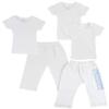bambini Infant T-Shirts and Track Sweatpants - Large White/Blue
