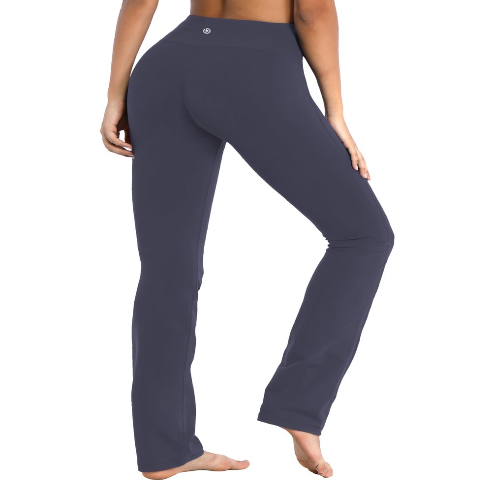 BUBBLELIME 29"/31"/33"/35" 4 Styles Women's Slim Fit Yoga Pants Tummy Control - Slim Fit_Darknavy S_31" Inseam