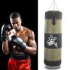 Focket Punch Sandbag,Empty Training Kick Sandbag Fight Karate Punching Sand Bag with PU Patch Hand from Abrasion for Weight Lifting,Exercise,etc (Green-0.8m) view 4