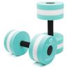Water Dumbbells Cyan, 2Pcs Pool Weights for Water Aerobic Exercise view 1