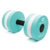 Water Dumbbells Cyan, 2Pcs Pool Weights for Water Aerobic Exercise view 2