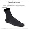 OMGear Water Socks Neoprene Socks Beach Booties Shoes 3mm Glued Blind Stitched Anti-Slip Wetsuit Boots Fin Swim Socks for Water Sports Outdoor Activities Home Slippers (3mm high Cut/black2, XXL) view 4