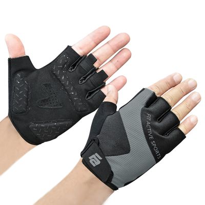 Fit Active Sports Max Grip Weight Lifting Workout Gloves for Gym, Fitness Training, Biking | Lightweight, Breathable, Non-Slip Palm Protection | Men & Women | X-Small
