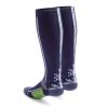 Fox River Men's/Unisex Ski Socks | Zermatt | Over The Calf | Premium Merino Wool, Cashmere, and Silk Blend for Ultimate Comfort, Charcoal, Medium view 2