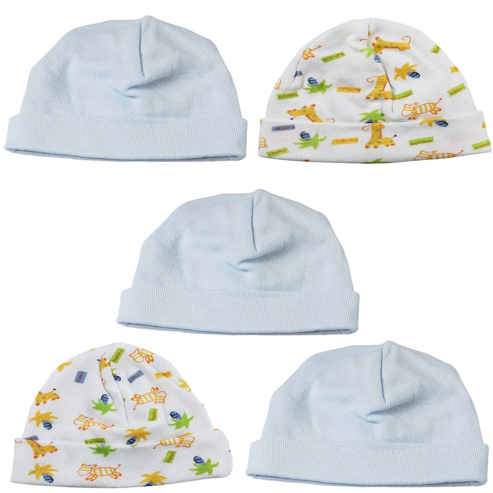 bambini Boys Baby Caps (Pack of 5)