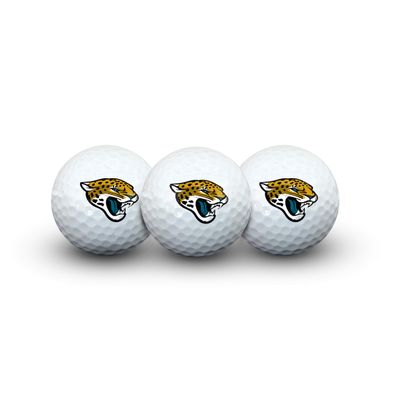 Team Effort Jacksonville Jaguars Pack of 3 Golf Balls