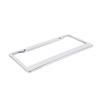 B.Fighting Chevy Bow Tie Logo License Plate (White) view 2