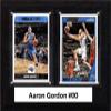 C&I Collectables NBA Orlando Magic Mens 68AGORDONNBA 6"x8" Aaron Gordon Orlando Magic Two Card Plaque, Brown, N/A view 1