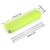 uxcell 3-in-1 Stainless Steel Fork Spoon Chopsticks Set Travel Cutlery Set Portable Flatware Set Reusable Tableware Utensils with Plastic Case view 2