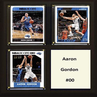C&I Collectables NBA Orlando Magic Mens 810AARGORDONNBA 6"x8" Aaron Gordon Orlando Magic Two Card Plaque, Brown, N/A
