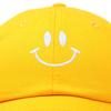 DALIX Smile Baseball Cap Smiling Face Happy Dad Hat Men Women Teens in Gold view 2