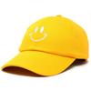 DALIX Smile Baseball Cap Smiling Face Happy Dad Hat Men Women Teens in Gold view 4