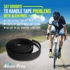 ALIEN PROS Bike Handlebar Tape EVA (Set of 4) Black - Enhance Your Bike Grip with These Bicycle Handle bar Tape - Wrap Your Bike for an Awesome Comfortable Ride (Set of 4, Black) view 3