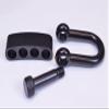 Black Adjustable Paracord Metal Shackle - 50 Pack view 2