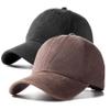 2 Pack Baseball Caps Golf Dad Hats,Ajustable Vintage Washed Cotton Ball Cap for Men Women(Coffee+Black)