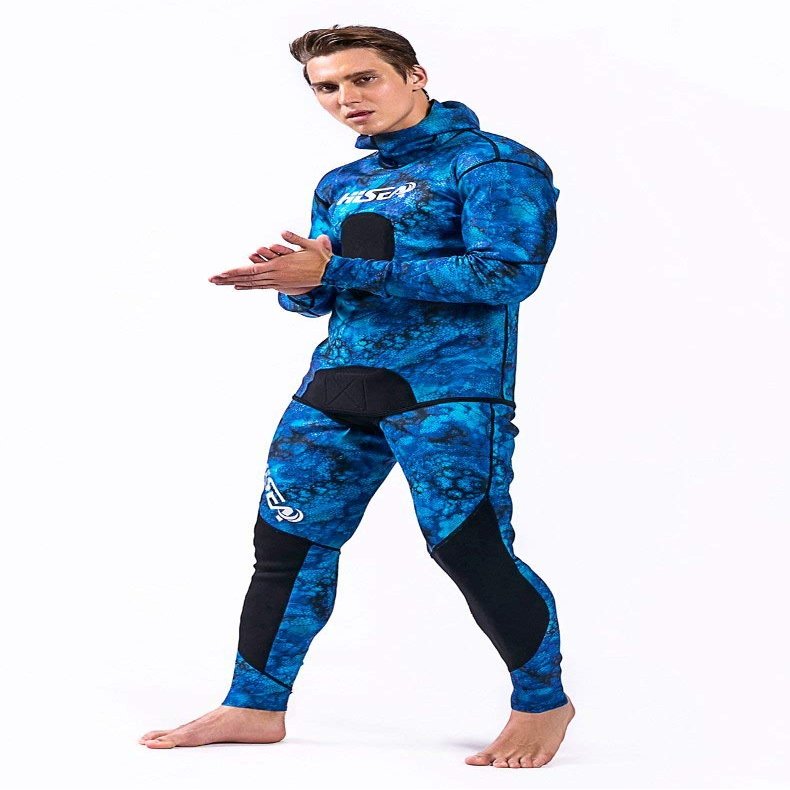 BestRecon 1.5mm Neoprene Diving Suit Split Wetsuit