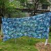 LIYFF-Tarps Camo Netting with Mesh Military Camouflage Netting Oxford Polyester Greenhouse Plant Shade Netting for Hunting Camping Hiding view 4