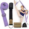 Leg Stretch Band - To Improve Leg Stretching - Easy Install on Door - Perfect Home Equipment For Ballet, Dance And Gymnastic Exercise Flexibility Stretching Strap Foot Stretcher Bands (light purple) view 1