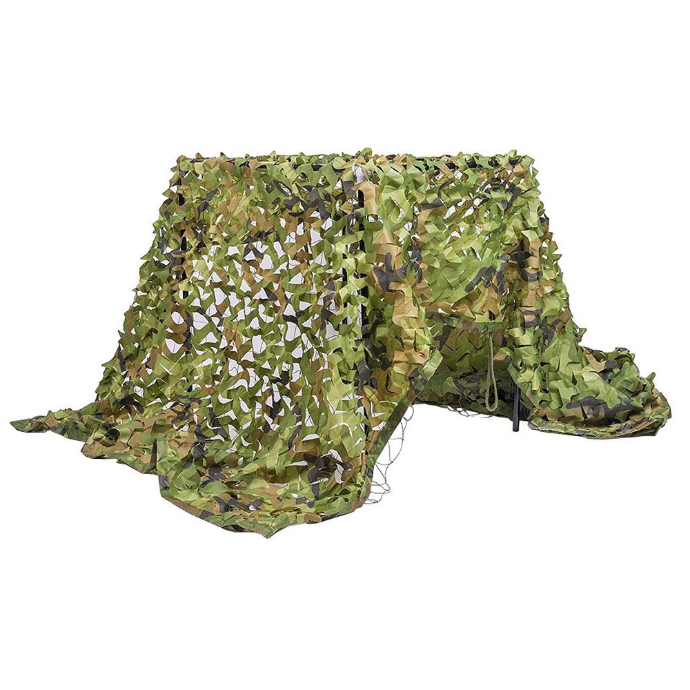 LIYFF-Tarps Camouflage Netting Woodland Sunscreen Nets for Sunshade Camping Military Hunting Shooting Blind Watching Hide Party Decorations