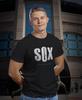 36 and Oh! Sox Southside Baseball T Shirt Vintage Distressed - Soft Style Black view 2